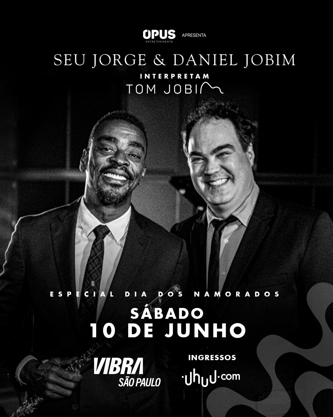 Seu e Daniel Jobim interpretam as obras imortalizadas de Tom